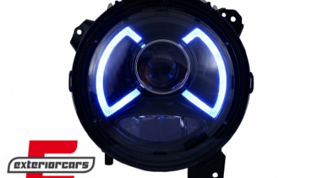 Full LED prednja svjetla TruDRL dizajn / Jeep Wrangler IV JL/JLU (2018-2023), LPCH40