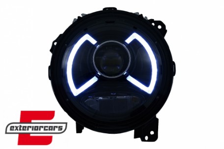 Full LED prednja svjetla TruDRL dizajn / Jeep Wrangler IV JL/JLU (2018-2023), LPCH40
