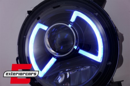 Full LED prednja svjetla TruDRL dizajn / Jeep Wrangler IV JL/JLU (2018-2023), LPCH40