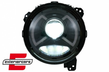 Full LED prednja svjetla TruDRL dizajn / Jeep Wrangler IV JL/JLU (2018-2023), LPCH40