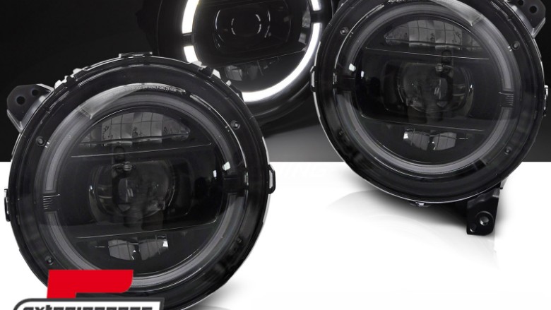 Full LED prednja svjetla TruDRL dizajn / Jeep Wrangler IV JL/JLU (2018-2023), LPCH41
