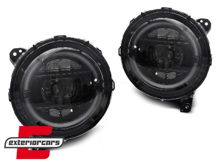 Full LED prednja svjetla TruDRL dizajn / Jeep Wrangler IV JL/JLU (2018-2023), LPCH41