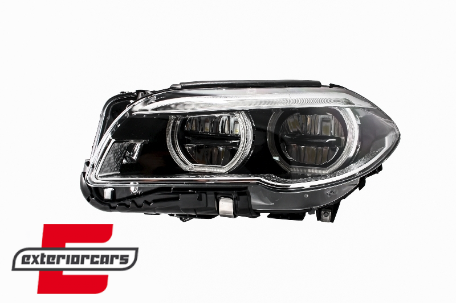 Full LED prednji farovi Angel Eyes / BMW serije 5 F10 F11 LCI (2014-2017), HLBMF10LCILED