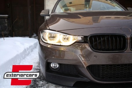 Full LED prednji farovi (chrome) / BMW serije 3 F30 F31 limuzina karavan (2015-2019), HLBMF30LED