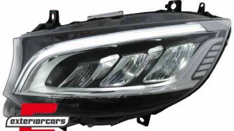 Full LED prednji farovi (crna) / Mercedes Sprinter W907 W910  (2019-2023), HLMBW907