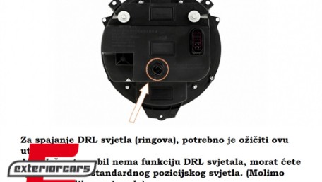Full LED prednji farovi Facelift 2018 dizajn (chrome) / Mercedes G-klasa W463 (2005-2017), HLMBW463NLC