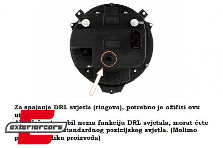 Full LED prednji farovi Facelift 2018 dizajn (chrome) / Mercedes G-klasa W463 (2005-2017), HLMBW463NLC