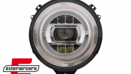 Full LED prednji farovi Facelift 2018 dizajn (chrome) / Mercedes G-klasa W463 (2005-2017), HLMBW463NLC