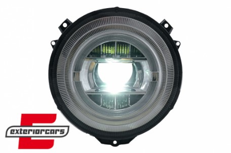 Full LED prednji farovi Facelift 2018 dizajn (chrome) / Mercedes G-klasa W463 (2005-2017), HLMBW463NLC