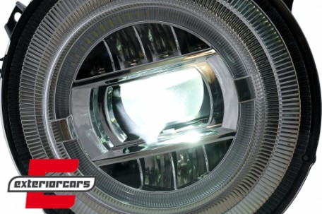 Full LED prednji farovi Facelift 2018 dizajn (chrome) / Mercedes G-klasa W463 (2005-2017), HLMBW463NLC