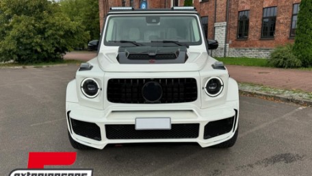 Full LED prednji farovi Facelift 2018 dizajn (crna) / Mercedes G-klasa W463 (2005-2017), HLMBW463NL