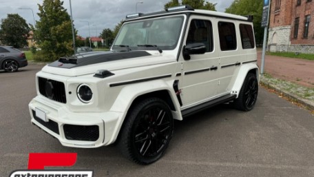 Full LED prednji farovi Facelift 2018 dizajn (crna) / Mercedes G-klasa W463 (2005-2017), HLMBW463NL