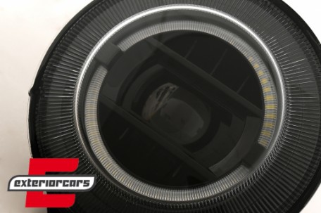 Full LED prednji farovi Facelift 2018 dizajn (crna) / Mercedes G-klasa W463 (2005-2017), HLMBW463NL