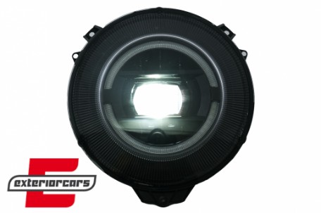 Full LED prednji farovi Facelift 2018 dizajn (crna) / Mercedes G-klasa W463 (2005-2017), HLMBW463NL