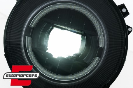 Full LED prednji farovi Facelift 2018 dizajn (crna) / Mercedes G-klasa W463 (2005-2017), HLMBW463NL