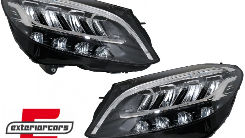 Full LED prednji farovi / Mercedes C-klasa W205 S205 (2019-2021), HLMBW205LED