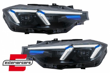 Full LED prednji farovi nadogradnja u G20 2024 dizajn / BMW serije 3 F30 F31 limuzina karavan (10.2011-2019), HLBMF30NLX