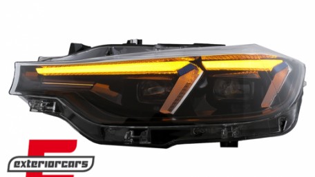 Full LED prednji farovi nadogradnja u G20 2024 dizajn / BMW serije 3 F30 F31 limuzina karavan (10.2011-2019), HLBMF30NLX