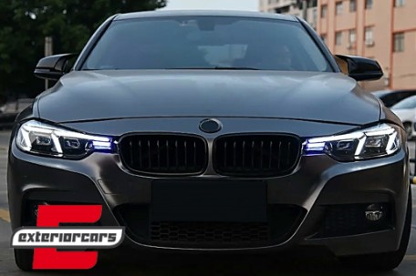 Full LED prednji farovi nadogradnja u G20 2024 dizajn / BMW serije 3 F30 F31 limuzina karavan (10.2011-2019), HLBMF30NLX