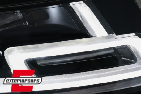 Full LED prednji farovi SEQ žmigavci pretvorba u 2018 model Matrix look / Range Rover Sport L494 (2013-2017), HLRRSL494FL