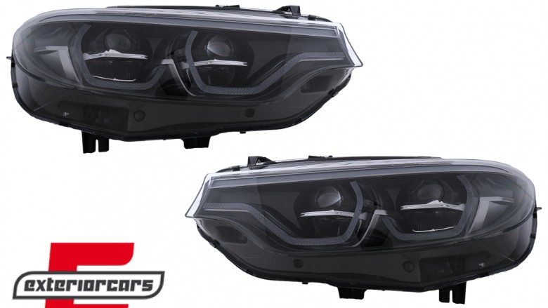 Full LED prednji farovi za pretvorbu iz Xenon u LED / BMW serije 4 F32 F33 F36 (2013-2019), HLBMF32NLB