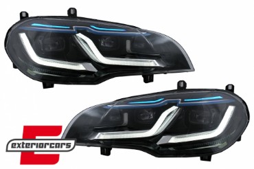 Full LED prednji farovi za pretvorbu iz Xenon u LED / BMW X5 E70 (2007-2013), HLBME70NL