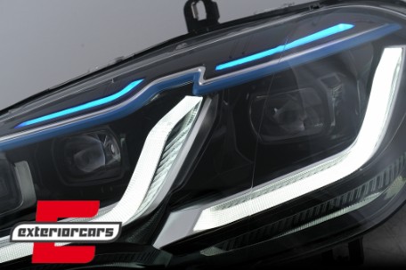 Full LED prednji farovi za pretvorbu iz Xenon u LED / BMW X5 E70 (2007-2013), HLBME70NL