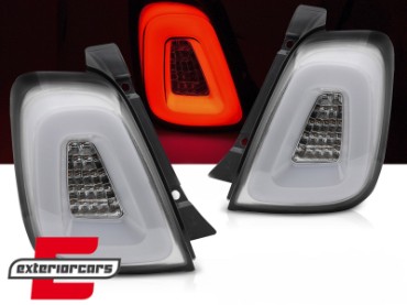 Full LED stražnja svjetla (bijela) / Fiat 500 Hatchback Cabrio (2015-2020), LDFI07