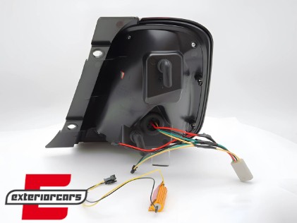Full LED stražnja svjetla (bijela) / Fiat 500 Hatchback Cabrio (2015-2020), LDFI07