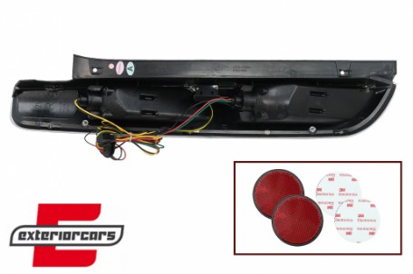 Full LED stražnja svjetla (crna) / Ford Focus Mk2 Hatchback (2008-2011) Facelift, LDFO31