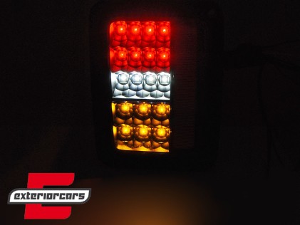 Full LED stražnja svjetla (crna) / Jeep Wrangler JK (2007-2017), LDCH23