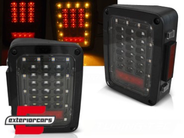 Full LED stražnja svjetla (crna) / Jeep Wrangler JK (2007-2017), LDCH25