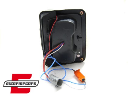 Full LED stražnja svjetla (crna) / Jeep Wrangler JK (2007-2017), LDCH25