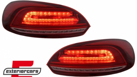 Full LED stražnja svjetla (crvena) / VW Scirocco Mk3 III (2008-2014), LDVWV6