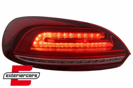 Full LED stražnja svjetla (crvena) / VW Scirocco Mk3 III (2008-2014), LDVWV6