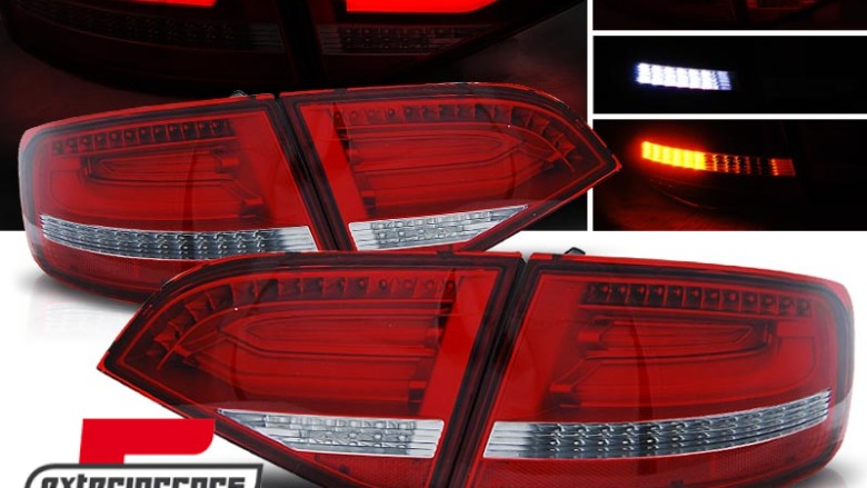 Full LED stražnja svjetla (crvena/kristal) / Audi A4 B8 8K karavan (2008-2011), LDAUA5