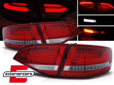 Full LED stražnja svjetla (crvena/kristal) / Audi A4 B8 8K karavan (2008-2011), LDAUA5