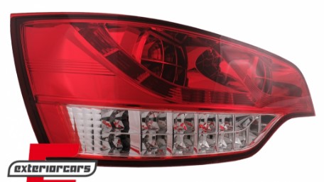Full LED stražnja svjetla (crvena/kristal) / Audi Q7 4L (2006-2009), LDAU57