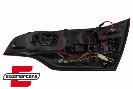 Full LED stražnja svjetla (crvena/kristal) / Audi Q7 4L (2006-2009), LDAU57