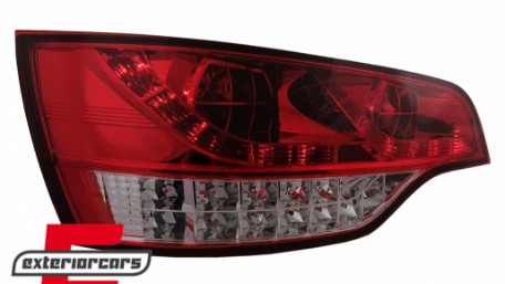 Full LED stražnja svjetla (crvena/kristal) / Audi Q7 4L (2006-2009), LDAU57