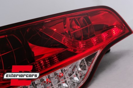 Full LED stražnja svjetla (crvena/kristal) / Audi Q7 4L (2006-2009), LDAU57