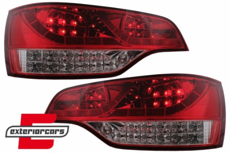 Full LED stražnja svjetla (crvena/kristal) / Audi Q7 4L (2006-2009), LDAU57