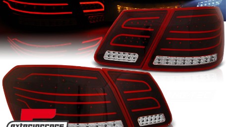 Full LED stražnja svjetla (crvena/kristal) / Mercedes E-klasa W212 limuzina (2009-2013), LDME87