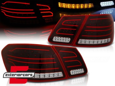 Full LED stražnja svjetla (crvena/kristal) / Mercedes E-klasa W212 limuzina (2009-2013), LDME87