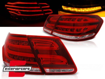 Full LED stražnja svjetla (crvena/kristal) / Mercedes E-klasa W212 limuzina (2009-2013), LDME95