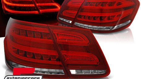 Full LED stražnja svjetla (crvena/kristal) / Mercedes E-klasa W212 limuzina (2009-2013), LDME97