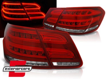 Full LED stražnja svjetla (crvena/kristal) / Mercedes E-klasa W212 limuzina (2009-2013), LDME97