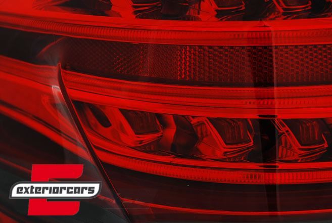 Full LED stražnja svjetla (crvena/kristal) / Mercedes E-klasa W212 limuzina (2009-2013), LDME97