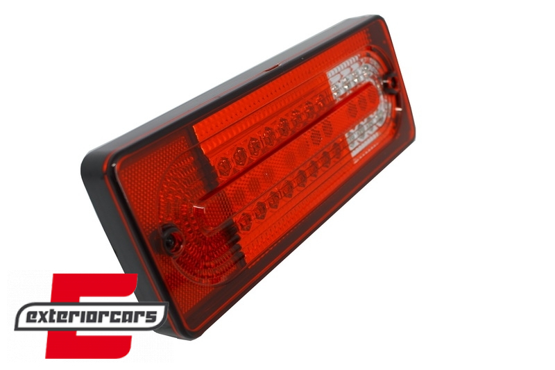 Full LED stražnja svjetla (crvena/kristal) / Mercedes G-klasa W463 (1989-2015), TLMBW463RC
