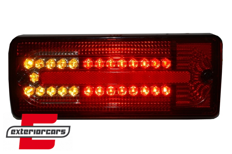 Full LED stražnja svjetla (crvena/kristal) / Mercedes G-klasa W463 (1989-2015), TLMBW463RC